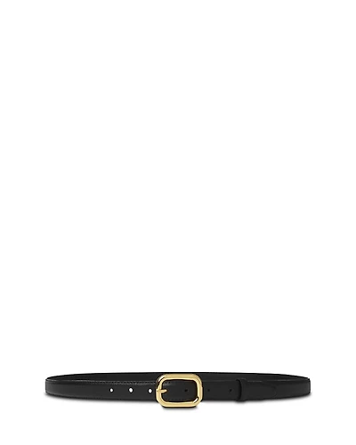 Frame The Rounded Buckle Leather Belt