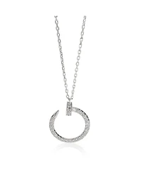 Pre-Owned Cartier Juste Un Clou 18k White Gold Pendant
