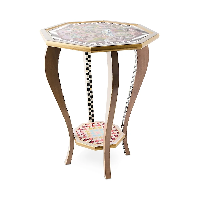 MacKenzie-Childs Birdsong Accent Table