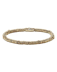 John Hardy Men's 14K Yellow Gold Heishi Beaded Bracelet