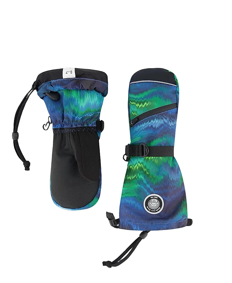Deux par Boys' Winter Mittens Teknik Aurora Borealis - Little Kid, Big Kid