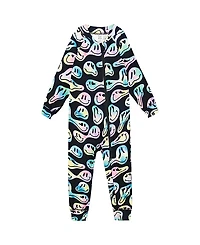 Deux par Girls' One-Piece Smiley Face Thermal Underwear - Baby