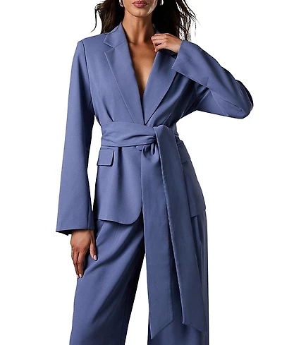 Coast Wrap Tie Front Blazer