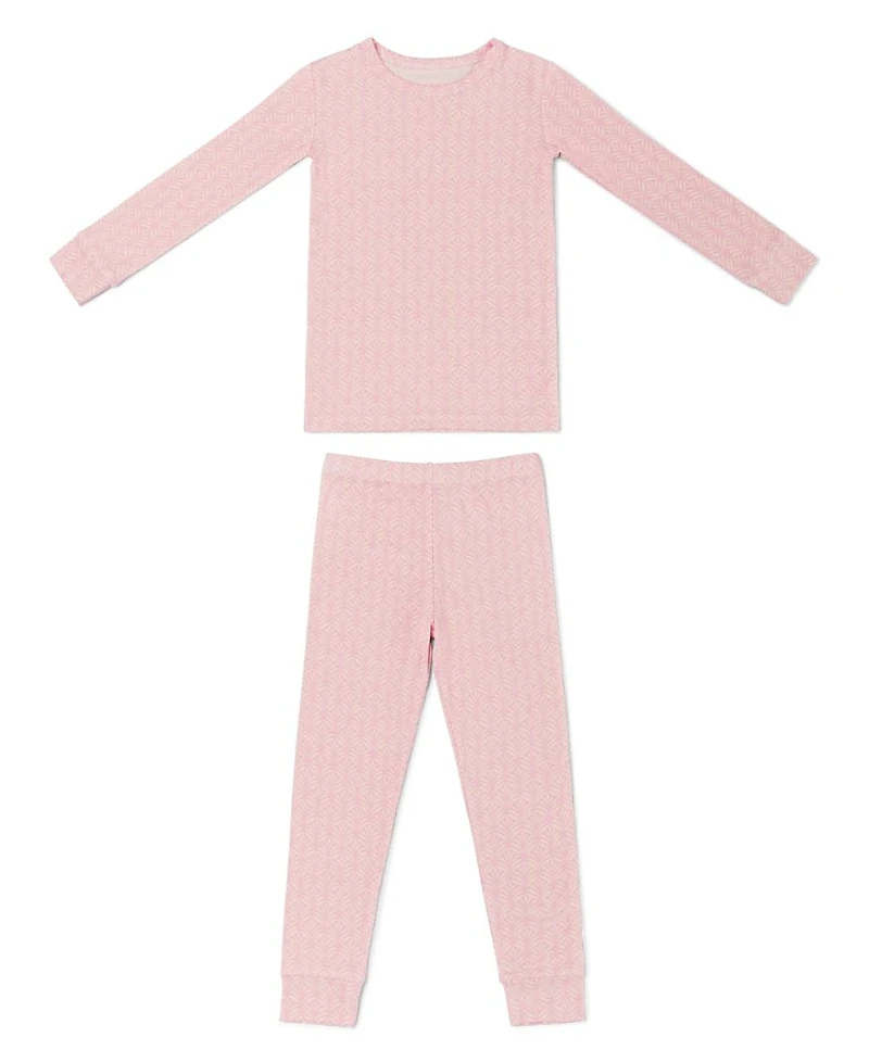 Motette Girls' Pink Symphony Pajama Set - Baby, Little Kid