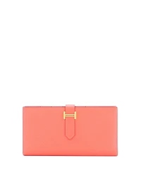 Pre-Owned HERMES Long Bearn Wallet Epsom
