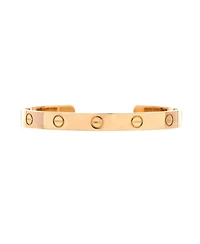 Pre-Owned Cartier Love Cuff Bracelet 18K Gold