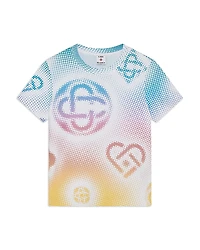 Casablanca Half Tone Logo Fitted Tee