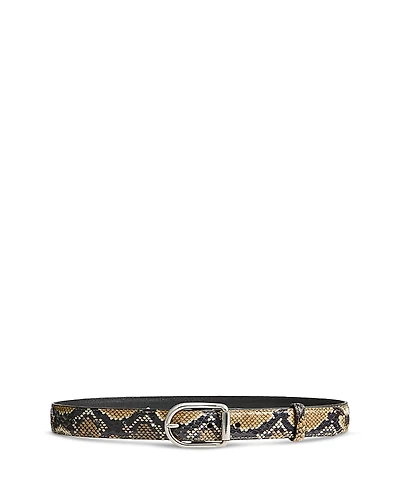 Altuzarra Women's Snake Embossed Belt