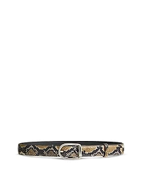 Altuzarra Women's Snake Embossed Belt