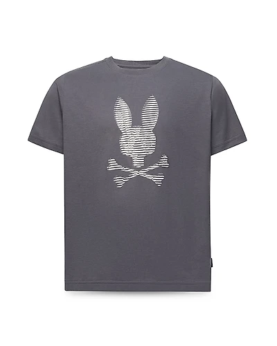 Psycho Bunny Boys' Grant Pima Cotton Logo Graphic Tee - Little Kid, Big Kid