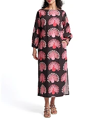 Frances Valentine Minnow Maxi Peacock Dress