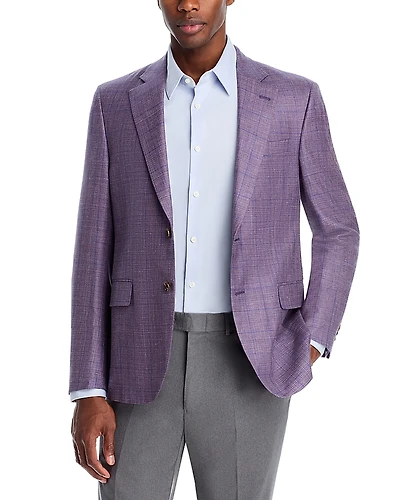 Peter Millar Classic Fit Windowpane Sport Coat