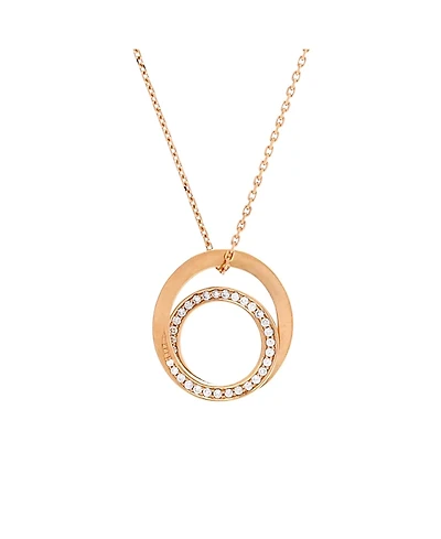 Pre-Owned Cartier Etincelle de Cartier Pendant Necklace 18K Rose Gold with Diamonds, 15.25 - 16.5