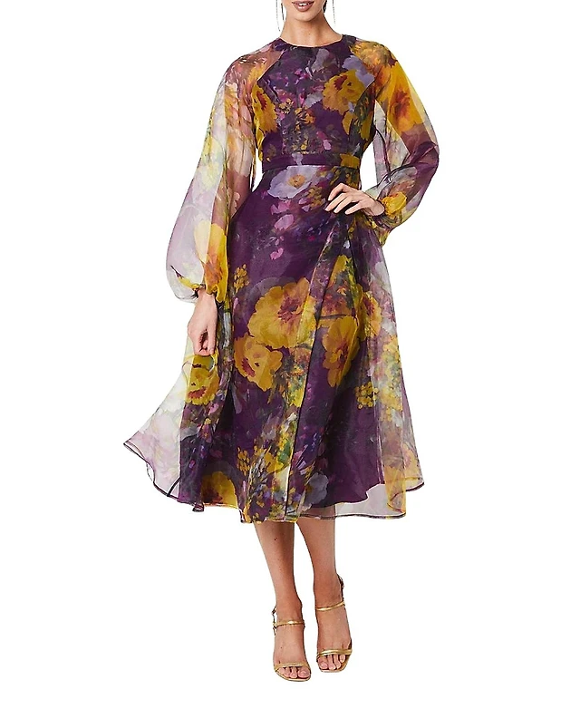 tabitha lace puff sleeve midi dress Francesca's Collections | Dresses | Nwt Francescas Tabitha Lace Puff Sleeve Midi Dress Black Slit Floral Formal
