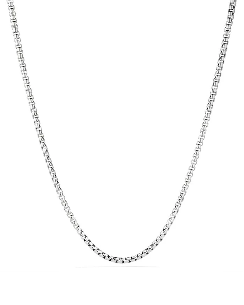 Men's Sterling Silver Extra Large Box Chain, 5.2mm
