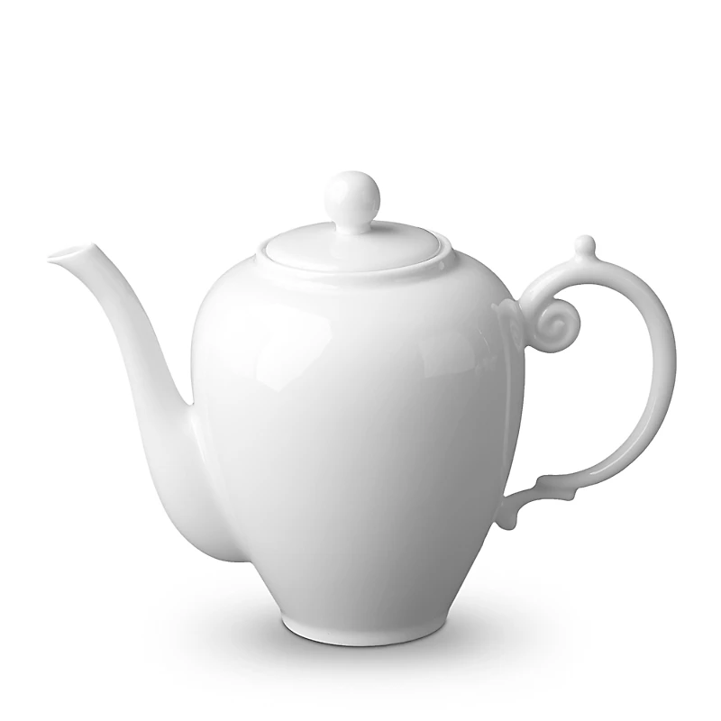 L'Objet Aegean White Coffee Pot
