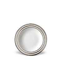 L'Objet Perlee Platinum Soup Plate