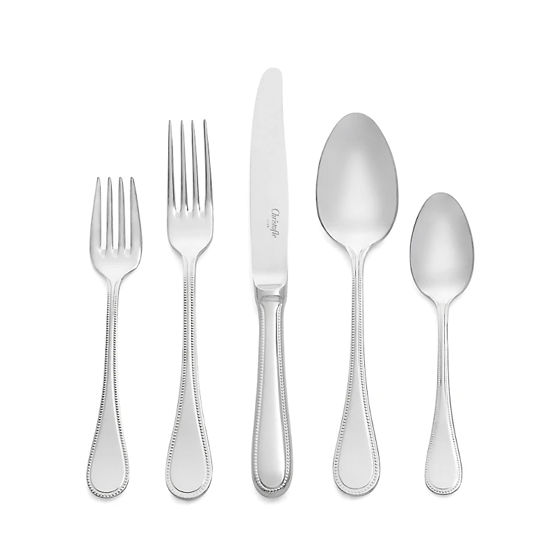 Christofle Perles Ii 5 Piece Place Setting