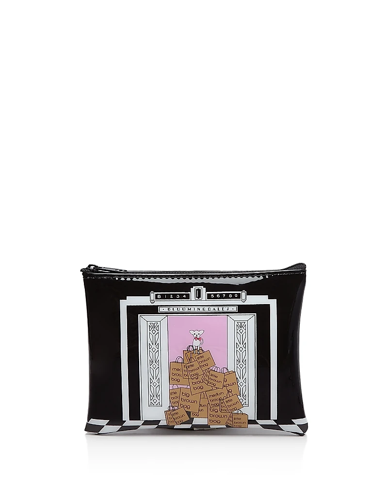 Bloomingdale's Dog/Elevator Cosmetics Case - Exclusive