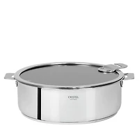 Cristel Casteline Tech 4 Qt. Nonstick Saute Pan with Lid - Exclusive