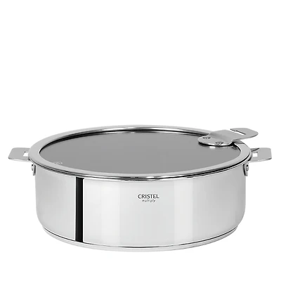 Cristel Casteline Tech Qt. Nonstick Saute Pan with Lid