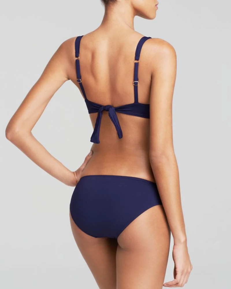 Shirred Hipster Bikini Bottom