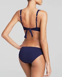 Shirred Hipster Bikini Bottom