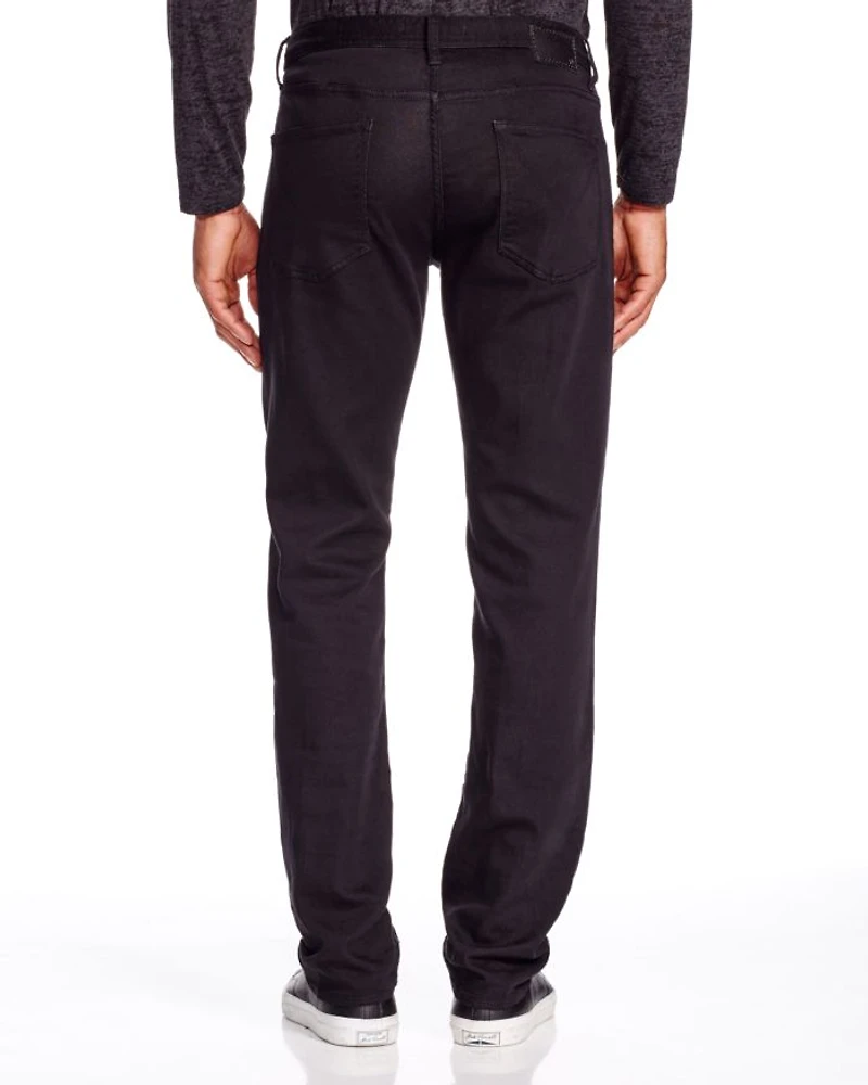 J701 Straight Fit Jeans Black