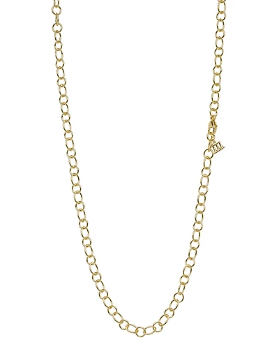 Temple St. Clair 18K Yellow Gold Ribbon Chain Necklace, 18