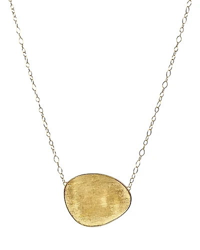 Marco Bicego 18K Yellow Gold Lunaria Pendant Necklace, 16.5