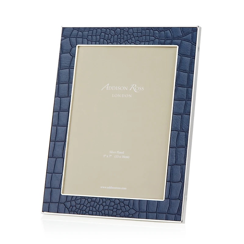 Addison Ross 5 x 7 Faux Croc Mocha Frame