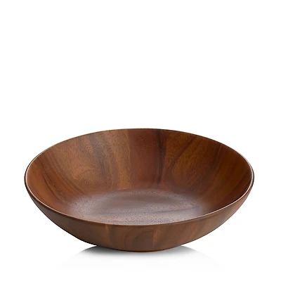Nambe Skye Wood Individual Salad Bowl