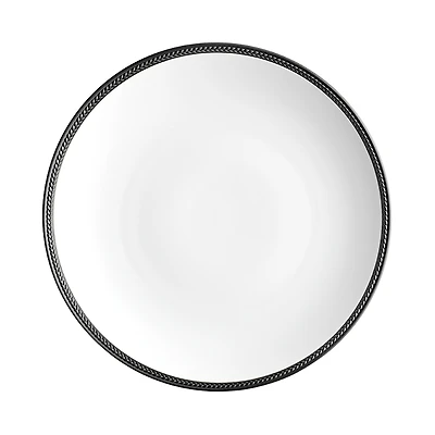 L'Objet Soie Tressee Black Charger