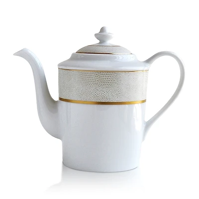 Bernardaud Sauvage White Coffee Pot