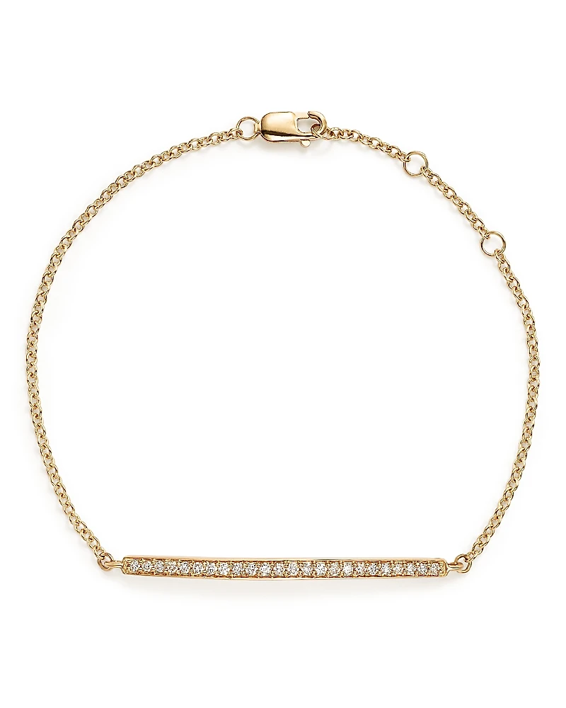 Diamond Bar Bracelet