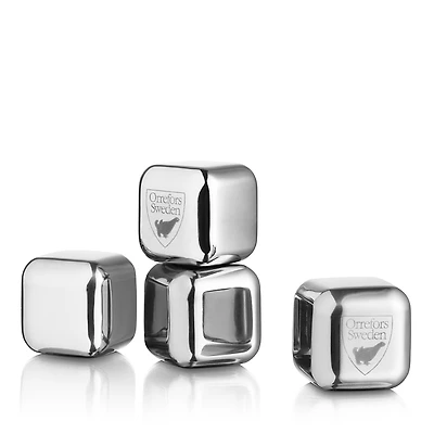 Orrefors City Ice Cubes, Set of 4