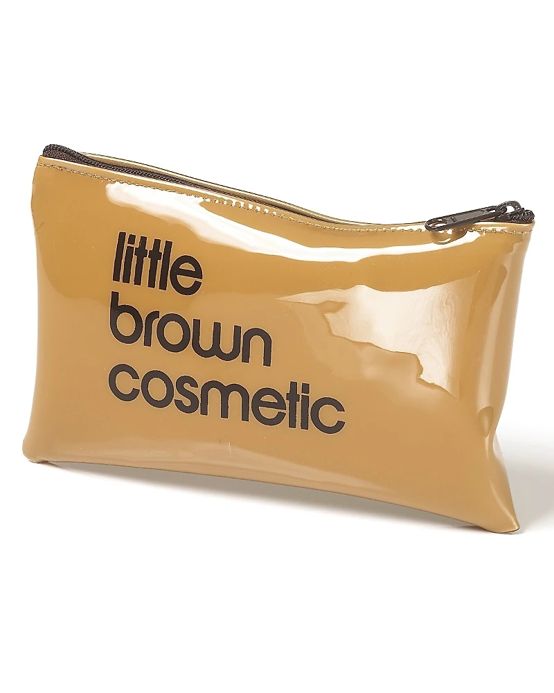 Bloomingdale's Little Brown Cosmetics Case - Exclusive