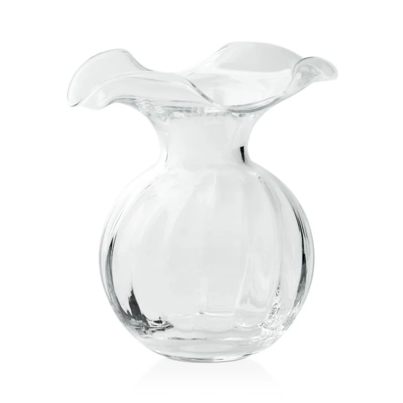 Hibiscus Small Fluted Vase