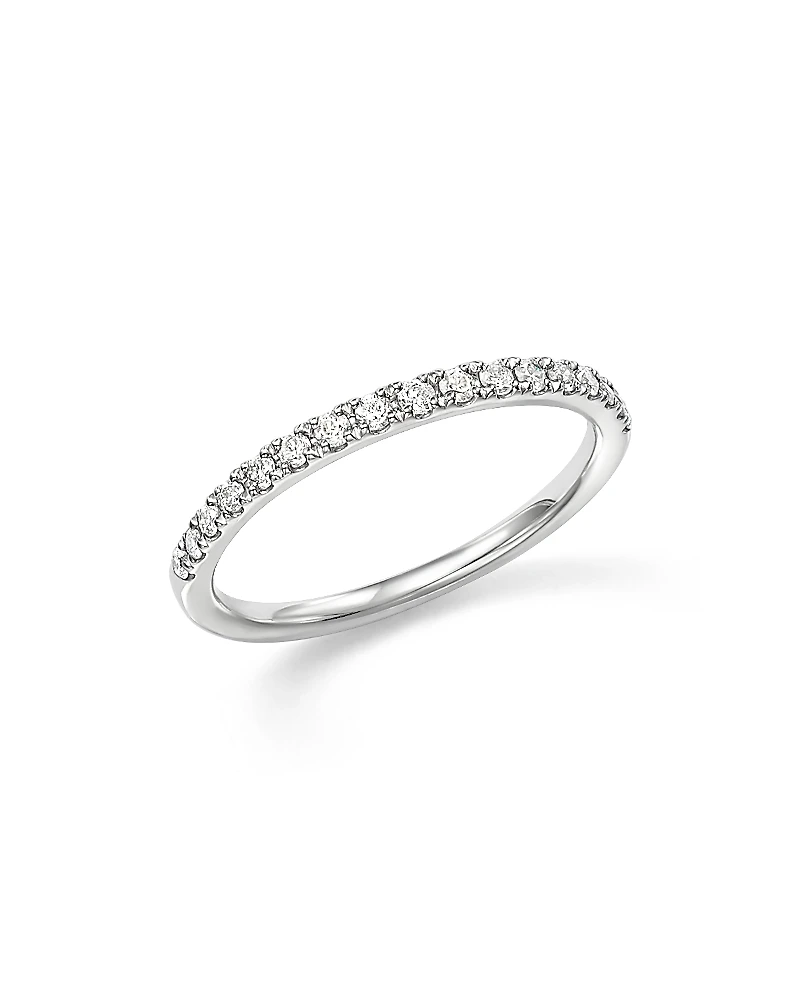 Diamond Micro-Pave Stack Ring