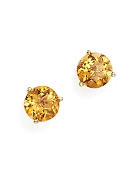 Citrine Stud Earrings