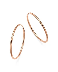 Bloomingdale's Fine Collection 14K Rose Gold Endless Hoop Earrings