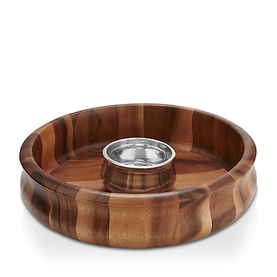 Nambe Nara Chip & Dip