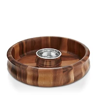 Nambe Nara Chip & Dip