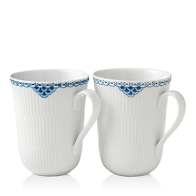 Royal Copenhagen Princess Mug, Set of 2