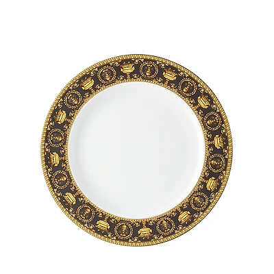 Versace By Rosenthal I Love Baroque Nero Dinner Plate