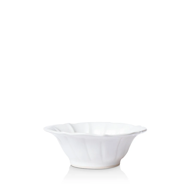 Vietri Incanto Ruffle Stoneware Cereal Bowl