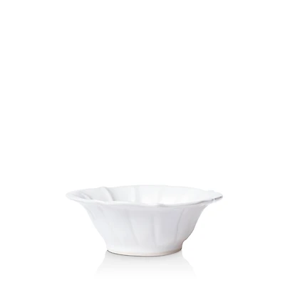 Vietri Incanto Ruffle Stoneware Cereal Bowl
