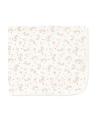 Little Me Girls' Rose Print Blanket - Baby