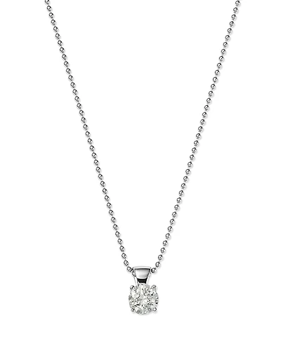 Diamond Solitaire Pendant