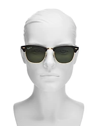 Polarized Classic Clubmaster Sunglasses, 51mm